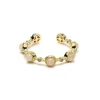 Bague Quartz Rose ajustable