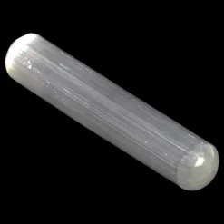 Baguette / bâton de massage arrondi en sélénite