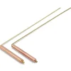 Baguette de radiesthésie laiton - cuivre (paire)
