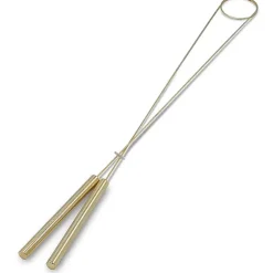 Baguette de radiesthésie tige laiton 40 cm