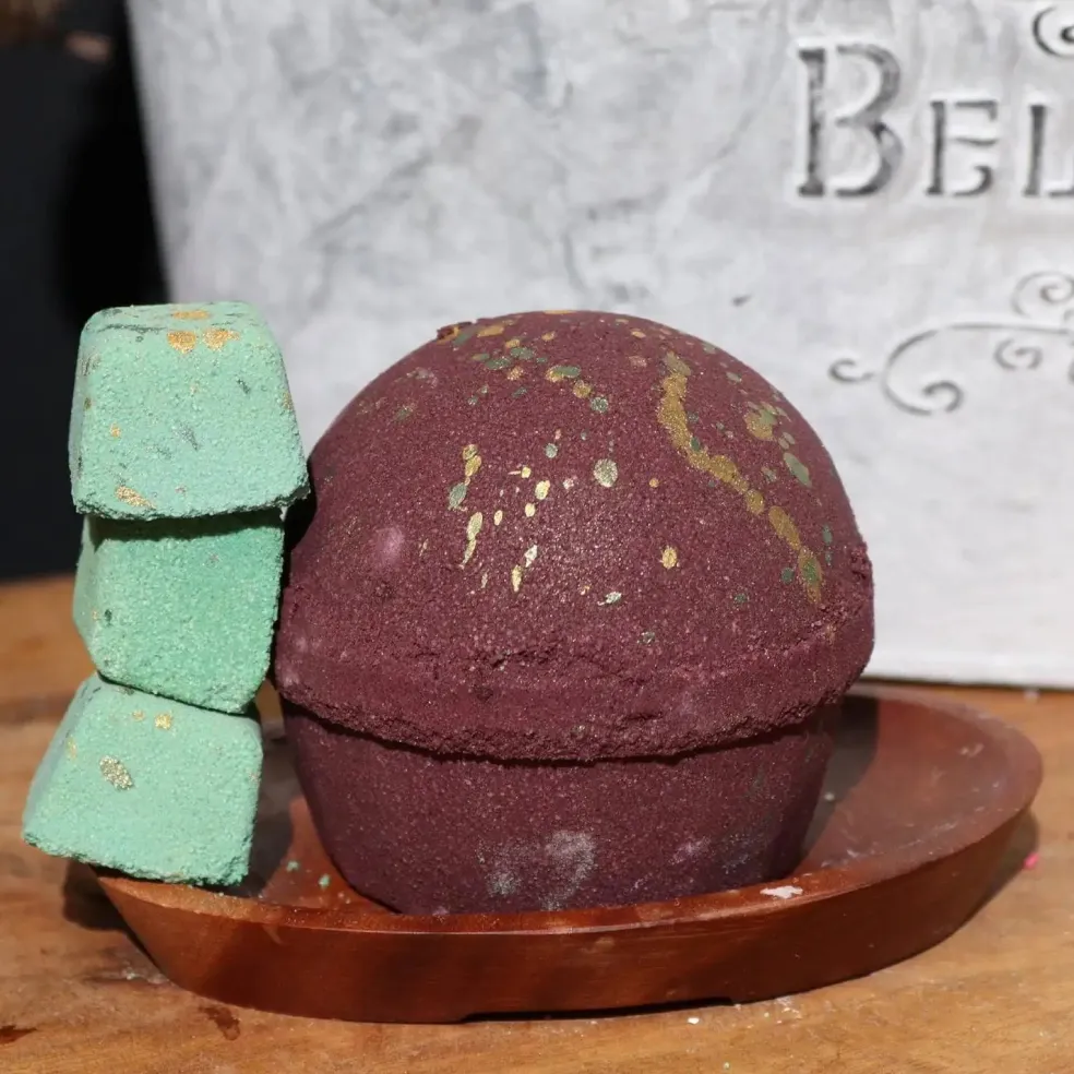 Bombe de bain au Karité | Chocolat Dubaï