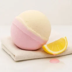 Bombe de bain au Karité | Limonade Rose