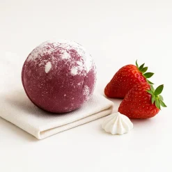 Bombe de bain au Karité | Pavlova aux Fraises