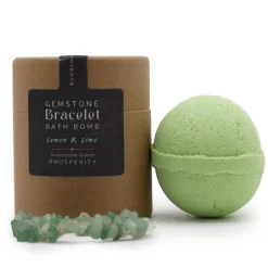 Bombe de bain & Bracelet Aventurine verte