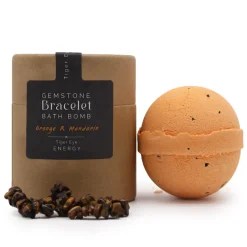 Bombe de bain & Bracelet Oeil de tigre