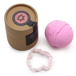 Bombe de bain & Bracelet Quartz Rose