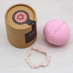 Bombe de bain & Bracelet Quartz Rose
