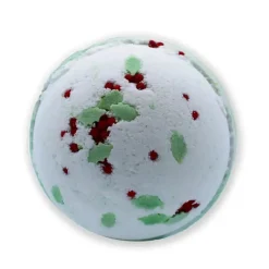 Bombes de Bain Baie de Houx et Gui – Magie des Fêtes et Relaxation