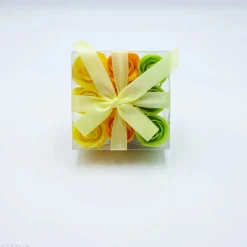 Boîte de 9 roses de savon