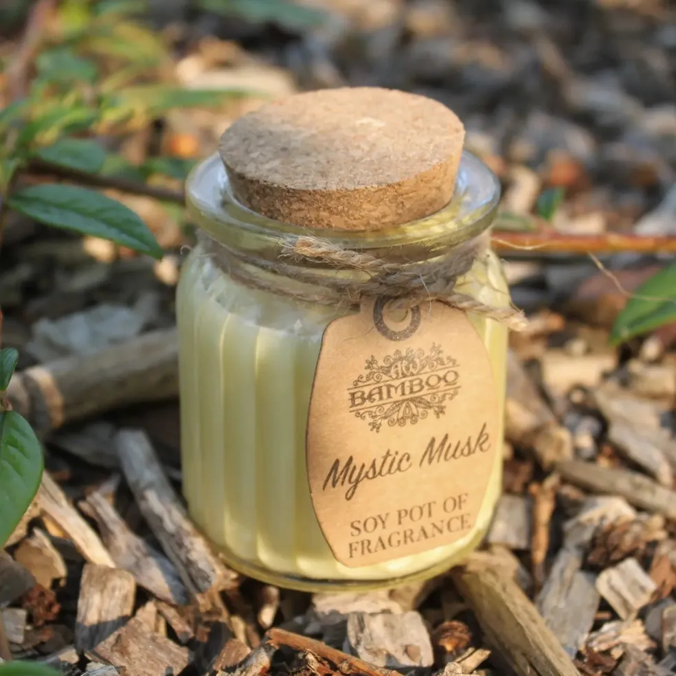 Bougie Cire de soja - Musc Mystique