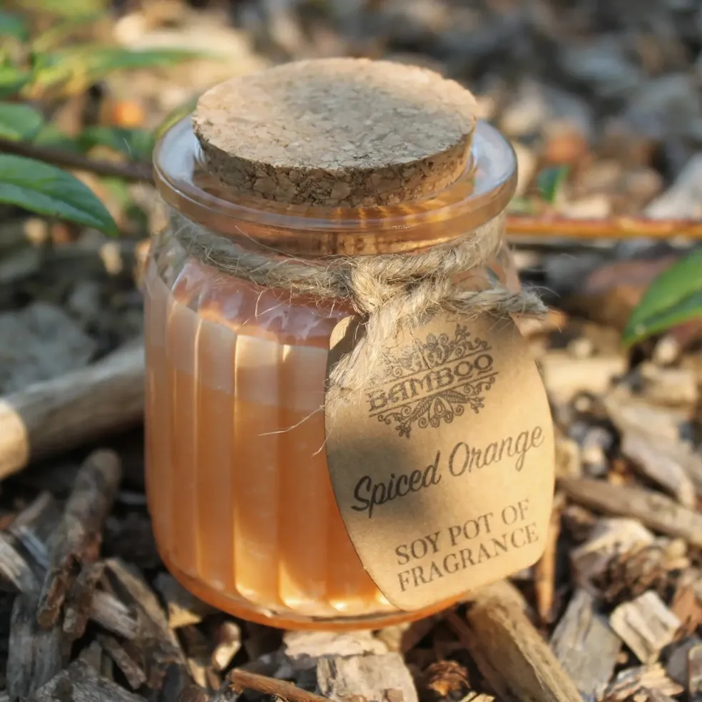 Bougie Cire de soja - Orange & Épices