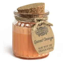 Bougie Cire de soja - Orange & Épices
