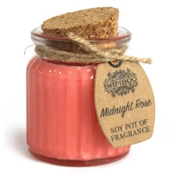 Bougie Cire de soja - Rose de Minuit