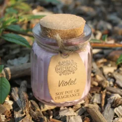 Bougie Cire de soja - Violette
