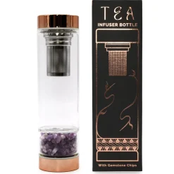 Bouteille infuseur à thés - Améthyste
