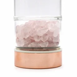 Bouteille infuseur à thés - Quartz rose