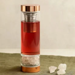 Bouteille infuseur à thés - Quartz de Roche