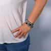 Bracelet Agates multicolores | 87 perles
