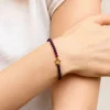 Bracelet Améthyste | charm Étoile