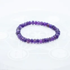 Bracelet Améthyste à facettes