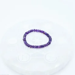 Bracelet Améthyste à facettes