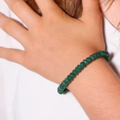 Bracelet Aventurine à facettes