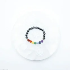 Bracelet 7 chakras | Hématite