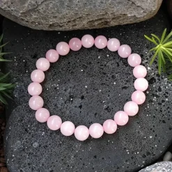 Bracelet de Quartz rose
