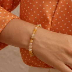 Bracelet en Agate - 4 mm