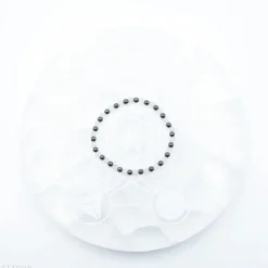Bracelet Hématite / Quartz rose - 4 mm