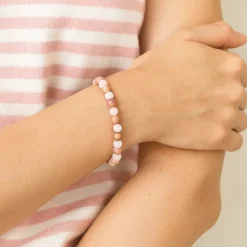 Bracelet Quartz Rose / Thulite