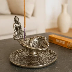 Brûleur d'encens mains offrants - Bouddha