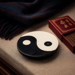 Brûleur encens cônes et bâtons - Yin Yang