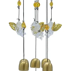 Carillon à vent 5 anges - 65 cm