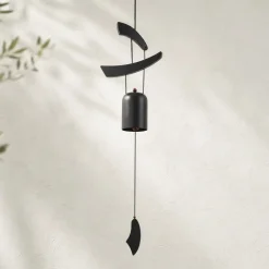 Carillon à vent Zen noir - 58 cm