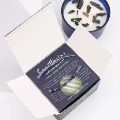 Coffret Cadeaux Bougie et Bracelet - Sagittaire
