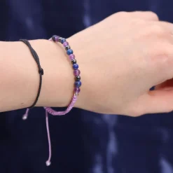 Coffret Cadeaux Bougie et Bracelet - Verseau