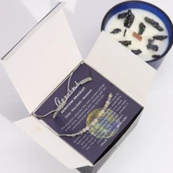 Coffret Cadeaux Bougie et Bracelet - Gémeaux