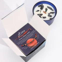 Coffret Cadeaux Bougie et Bracelet - Bélier