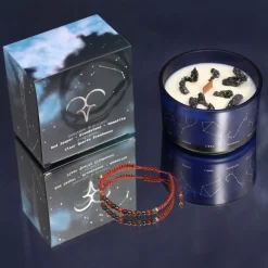 Coffret Cadeaux Bougie et Bracelet - Bélier