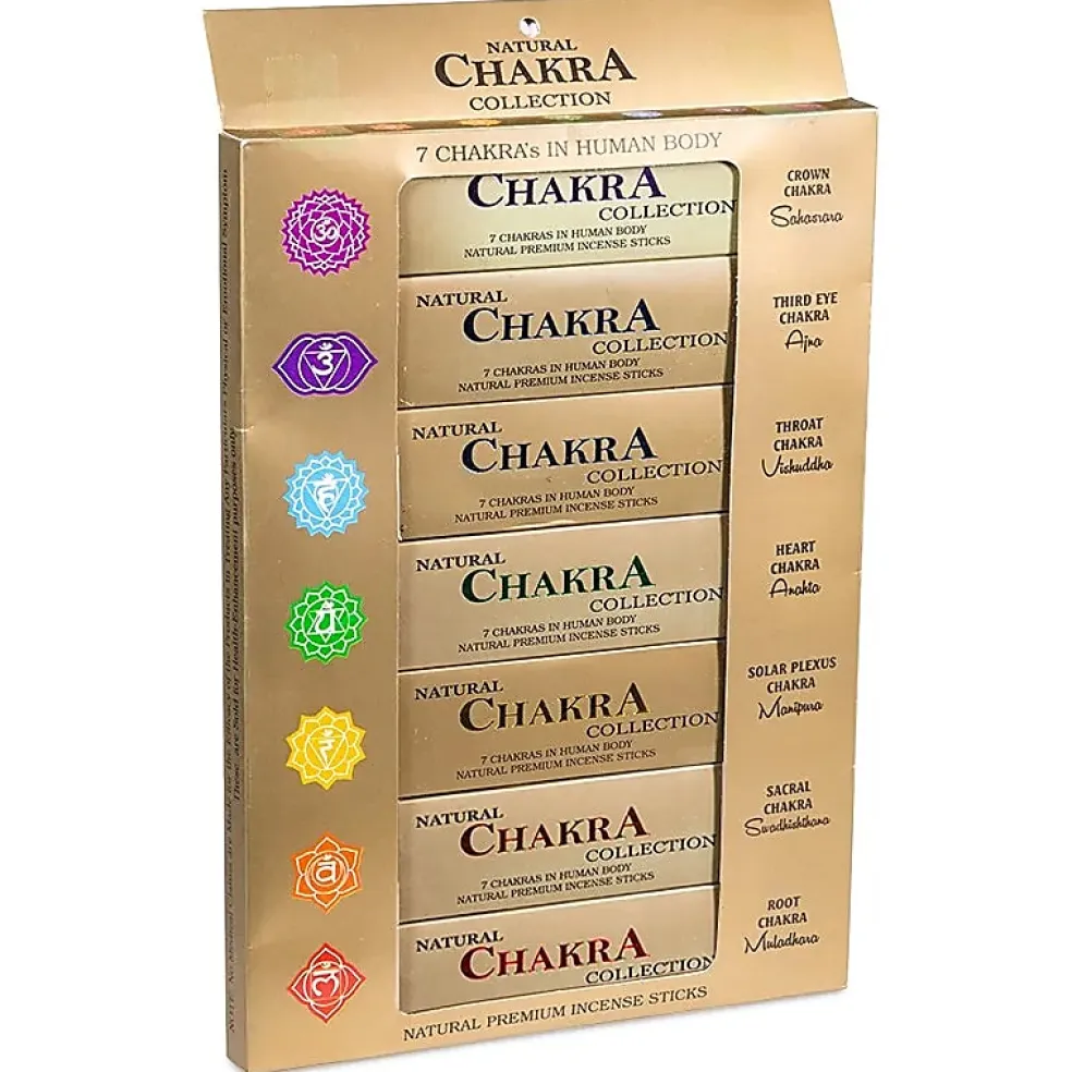 Coffret 7 parfums / chakras - 7 x 15g