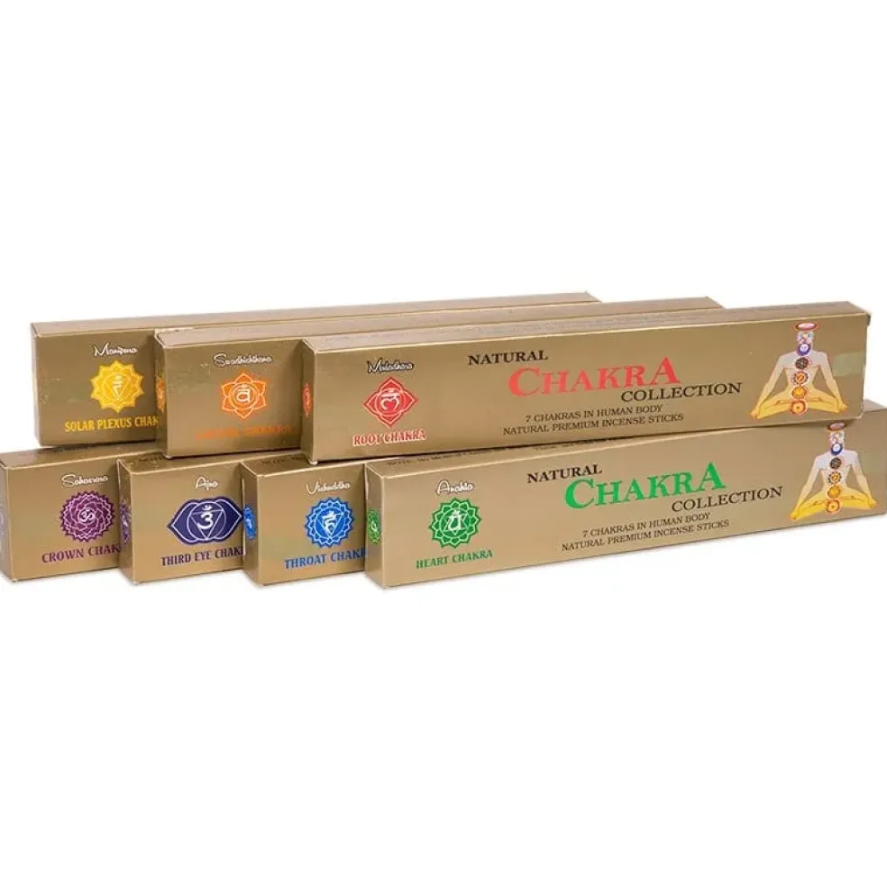 Coffret 7 parfums / chakras - 7 x 15g