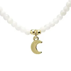 Collier Pierre de Lune avec Pendentif Lune