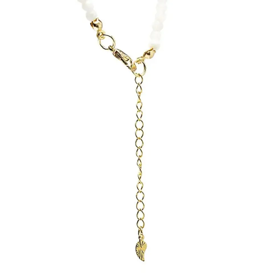Collier Pierre de Lune avec Pendentif Lune
