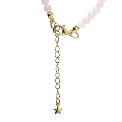 Collier Quartz Rose avec Pendentif Etoile