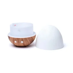 Diffuseur d'arômes à ultrasons - Ovale blanc naturel | 200 ml