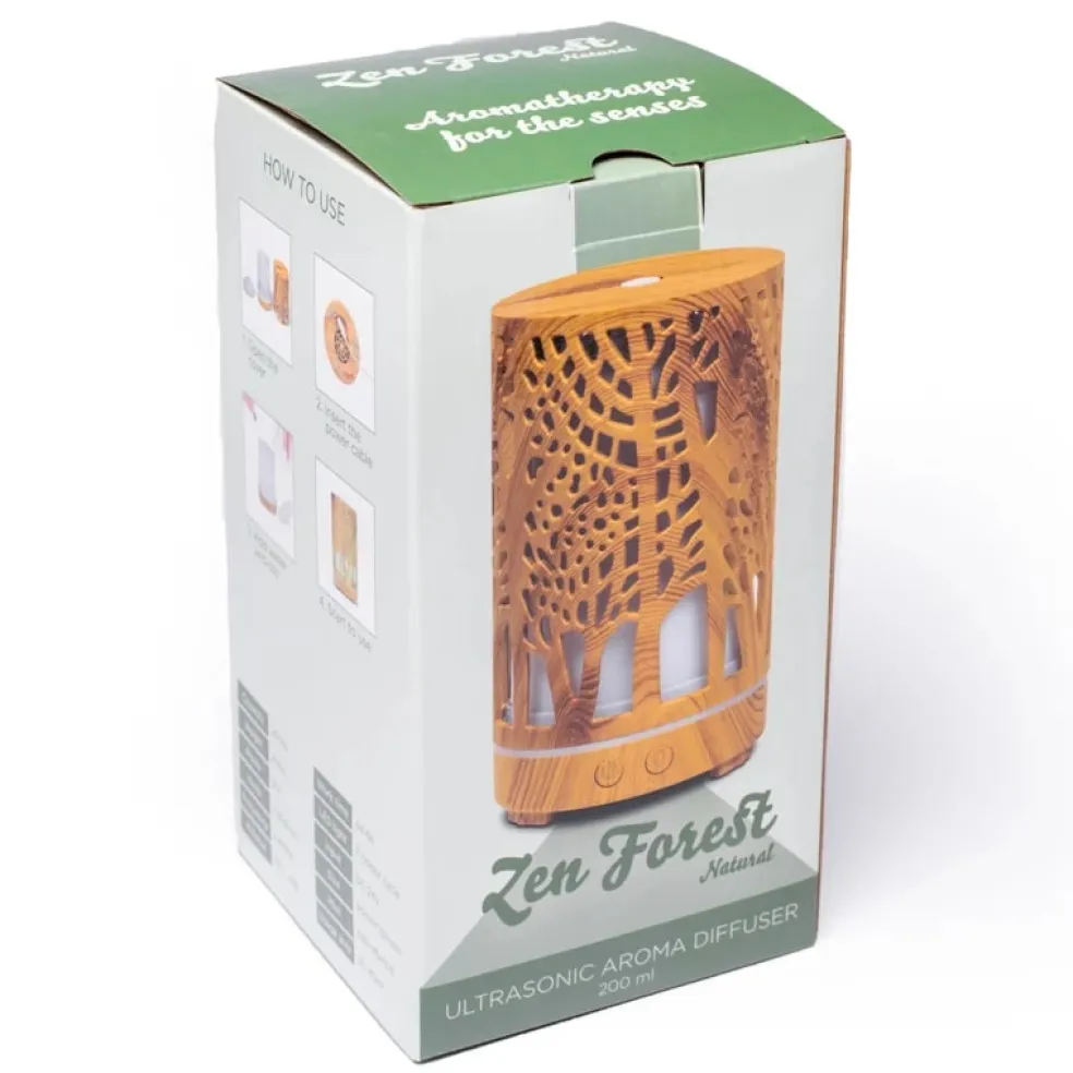 Diffuseur d'arômes à ultrasons - Zen Forrest naturel | 200ml
