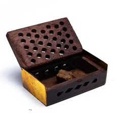 Encens Résine + diffuseur en bois