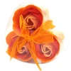 Fleurs de savon - Coeur de 3 roses