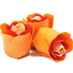 Fleurs de savon - Coeur de 3 roses